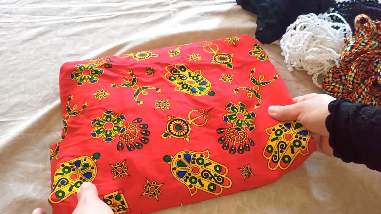 فصالة قندورة قباىلية قياس كبير   xxxlجزء الاول