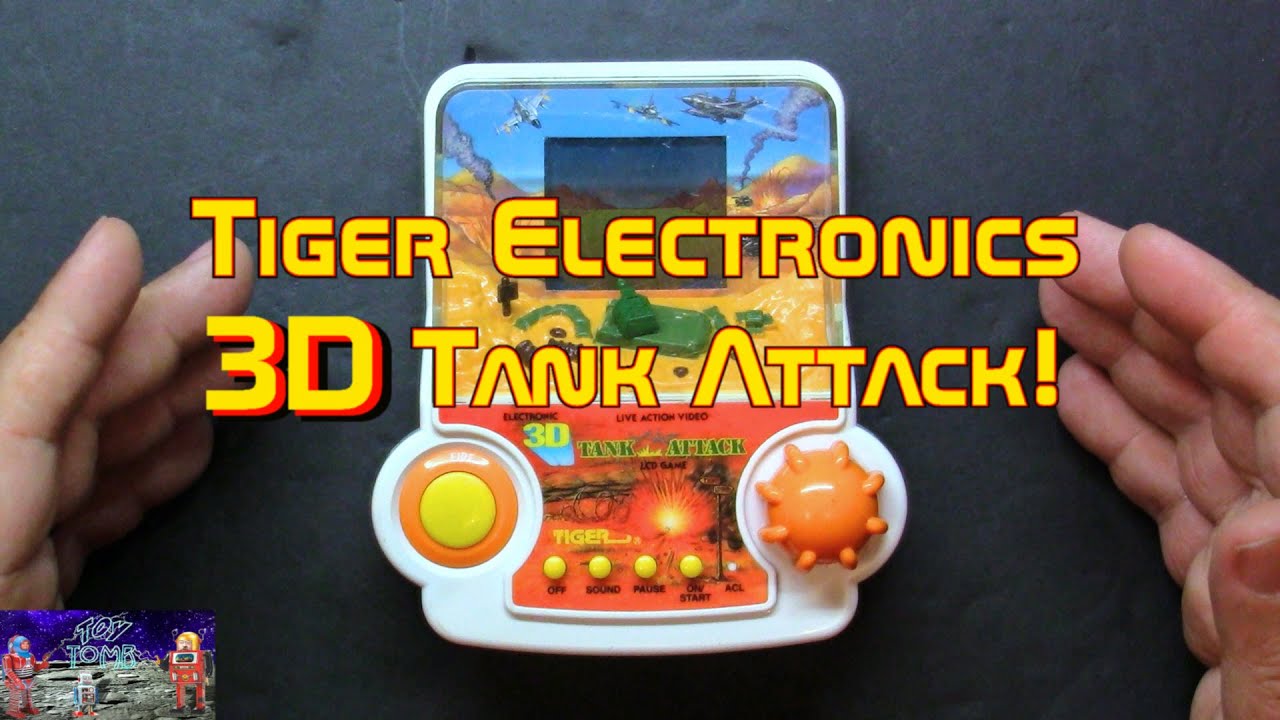 3D Tank Attack! (Tiger Electronics) YouTube