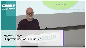 Мастер-класс «Стратегическое мышление».