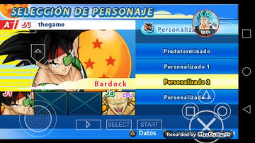 Dragon ball Z BUDOKAI tenkaichi tag Team ssj vs bardock ssj