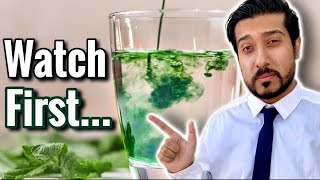 Drinking Chlorophyll Benefits | Bizarre Side Effect of Liquid Chlorophyll