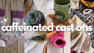 Episode 100: Finished Vanilla Socks | Sadie Sweater Progress | Summer Sock Camp 2026 Goals
