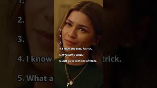 Zendaya's most savage comebacks (RANKED) - Challengers (2024)