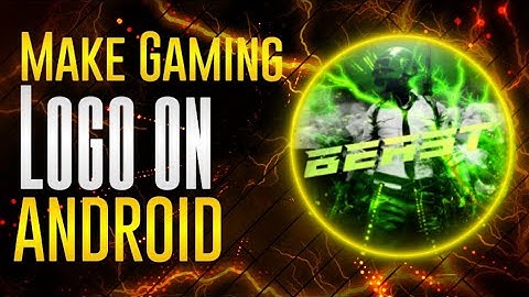 How to make a Gaming logo on Android! | Phone tech