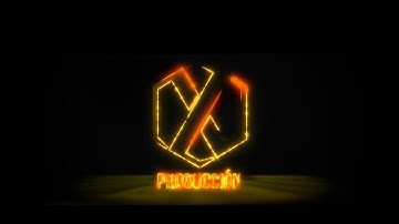 Como animar un logo con fuego y chispas en after effects. Logotipo con efectos visuales.