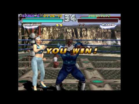 Tekken Tag 1 ( Arcade ) - Nina / Armor King Playthrough ( Jan 9, 2017 )