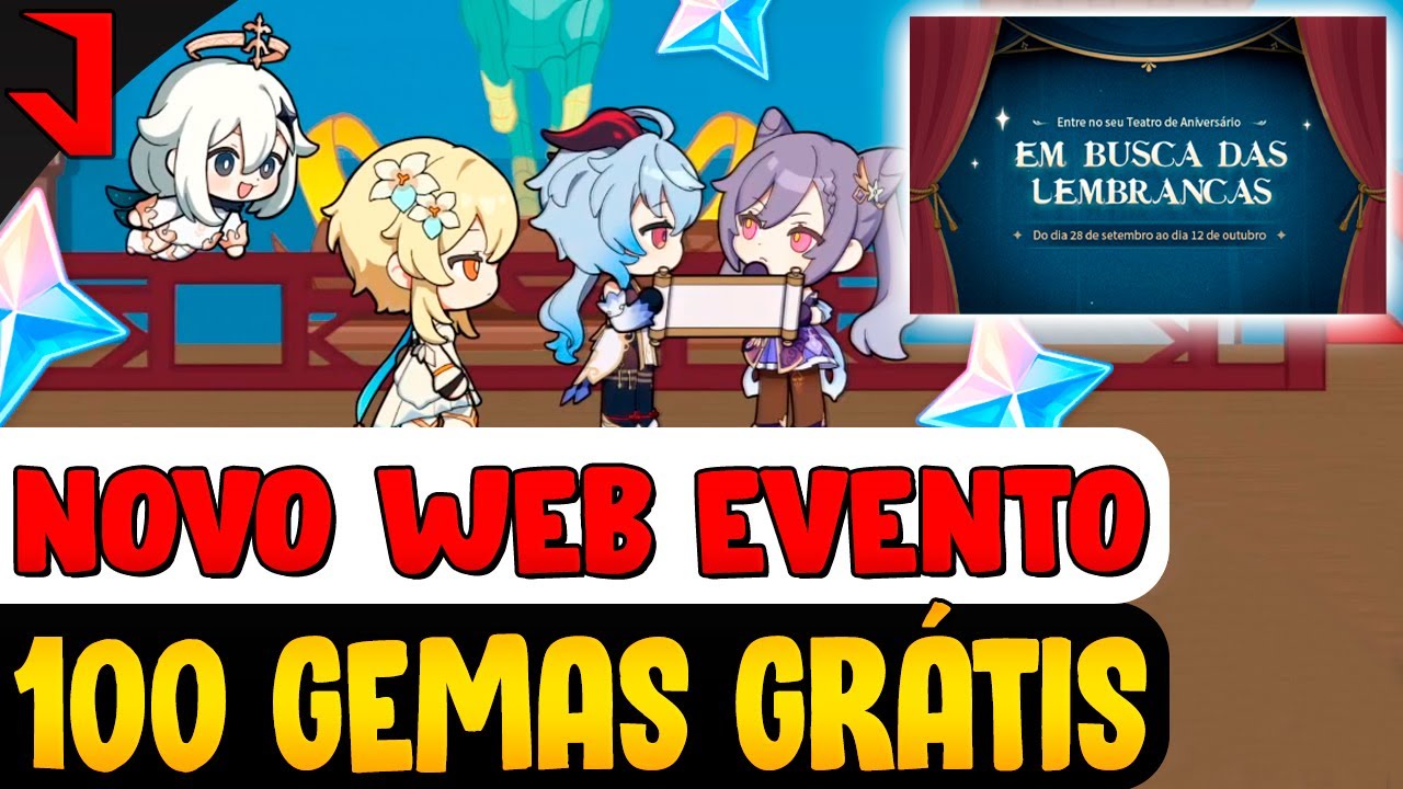 Genshin Impact - O evento web Vamos Juntos começou!