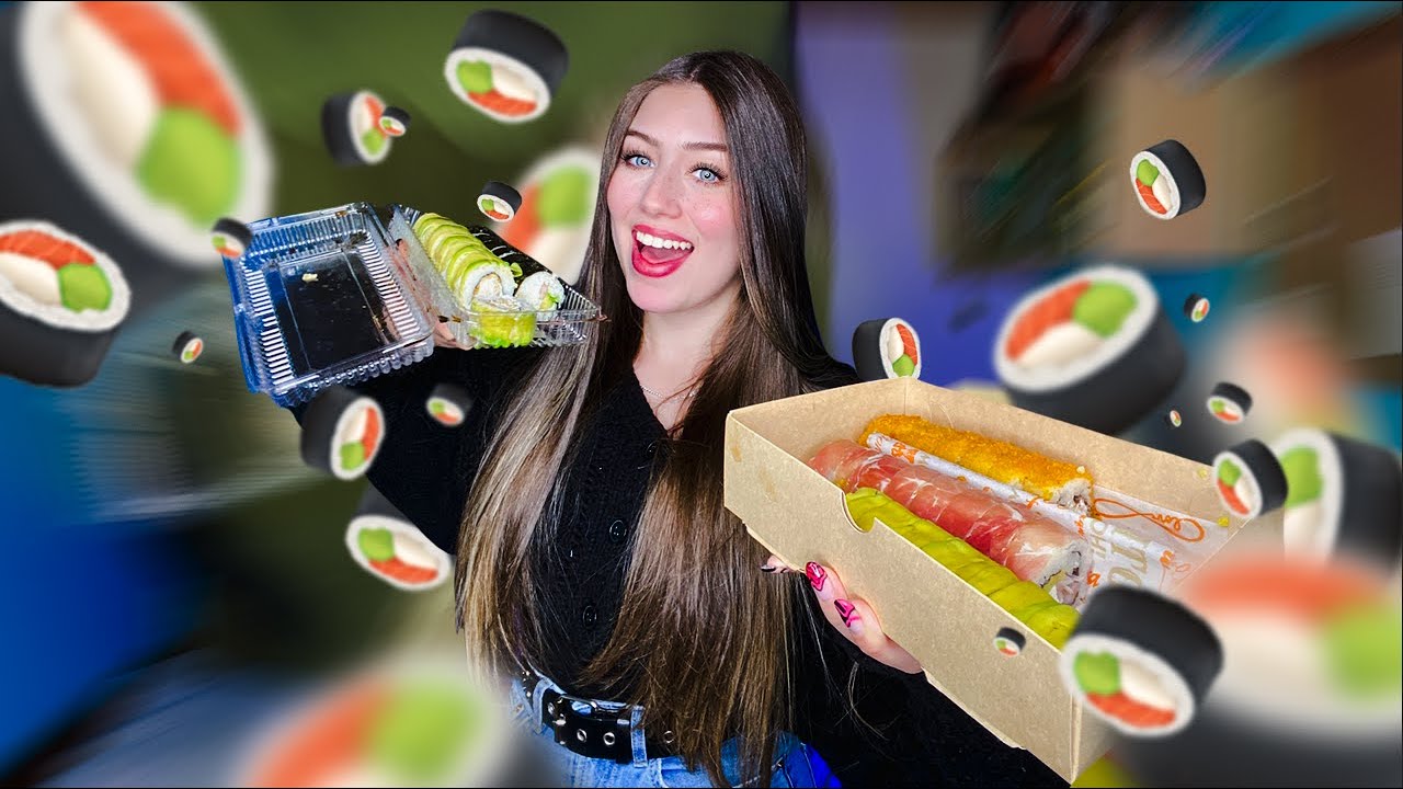 Pidiendo SUSHI PEOR VALORADO VS MEJOR VALORADO⭐️🥢