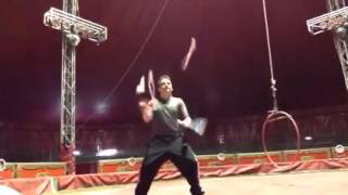 Most connected 6 ring 4 up 360s - Willy Colombaioli World Record