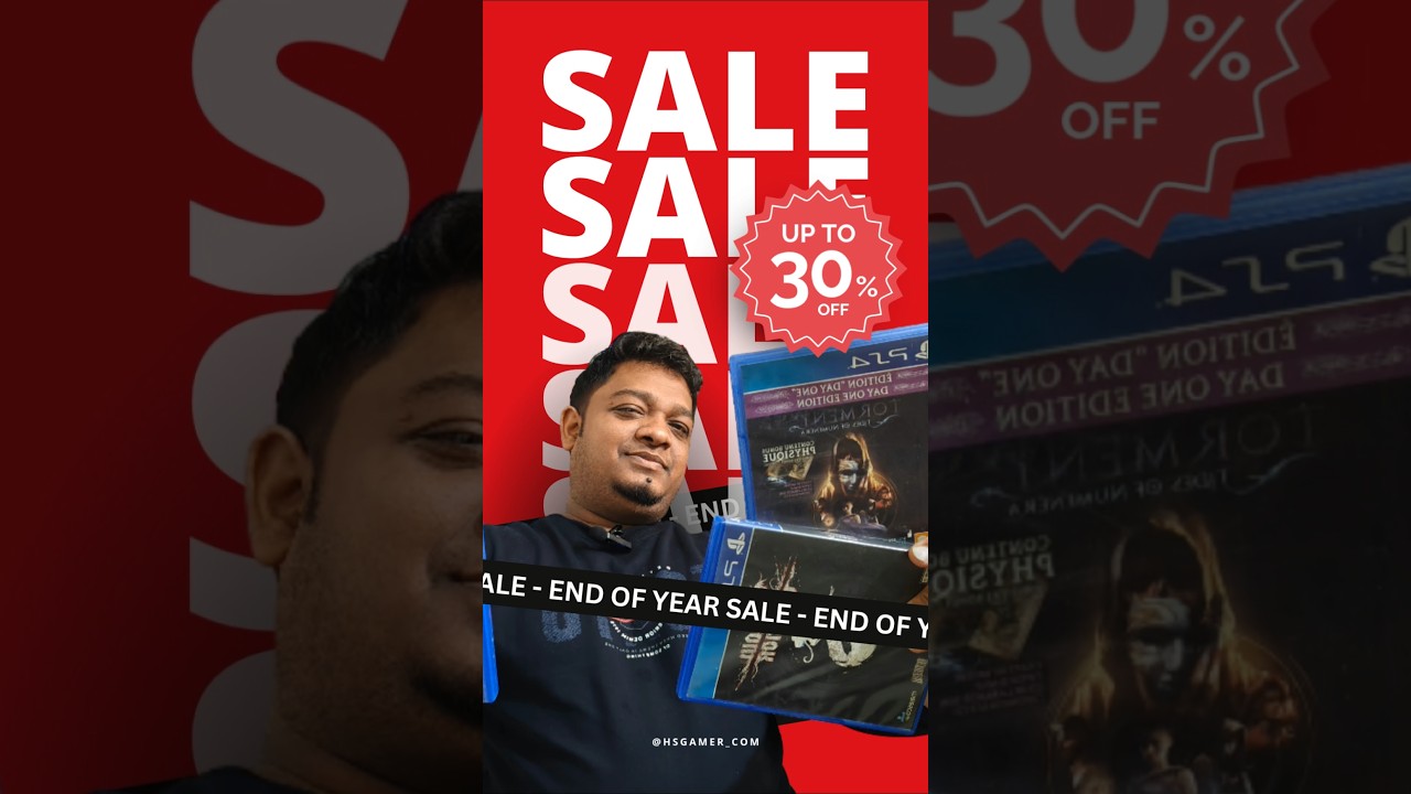 End of Year Sale 🔥 | Best Gaming Deals on Consoles & Games | HSGamer