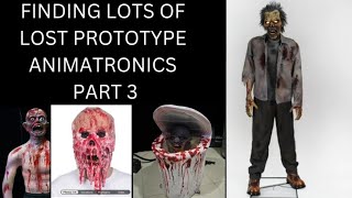 Looking At Lots Of Lost Prototype Animatronics Part 3