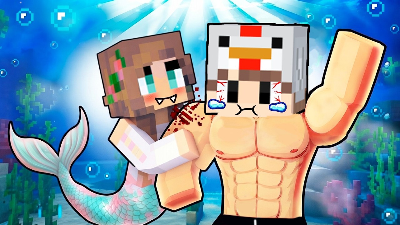 Kidnapped By a Mermaid In Minecraft!