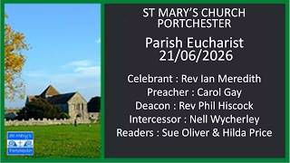 Parish Eucharist - 21/06/2026