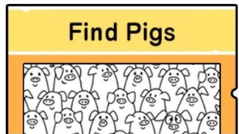 just play it!  level 1 find pigs   #annoysme #guidegame #walkthrough #trending #games