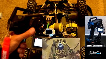 Sanwa Airtronics MT4 with GoPro (1080p HD)