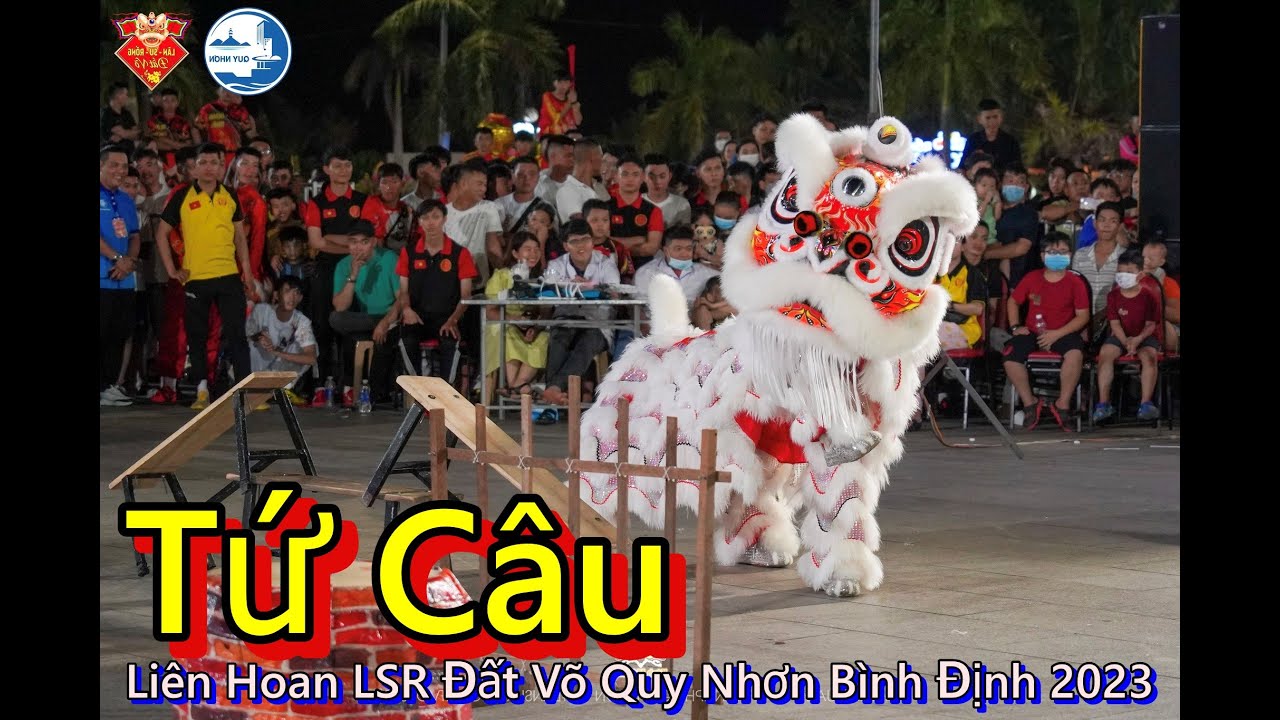2023 - Tứ Câu Đà Nẵng - Múa Lân Địa Bửu - Liên Hoan LSR Đất Võ Quy Nhơn-Bình Định