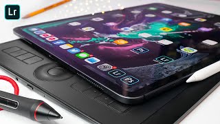 NEW Favorite Way to EDIT Landscape Photos! iPad Pro & Wacom Tablet screenshot 1