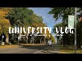 Vlog  first week at unversity of alberta 