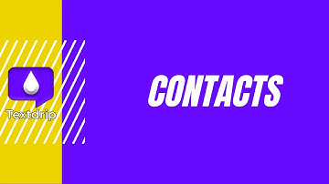 How You Actually Use the Contacts Page