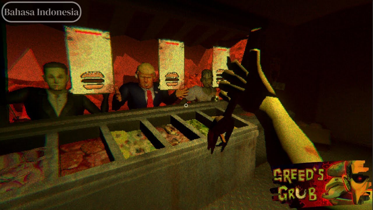 GREED'S GRUB BAHASA INDONESIA - Aku bertugas memasak burger teraneh di neraka dan iblis menggangguku