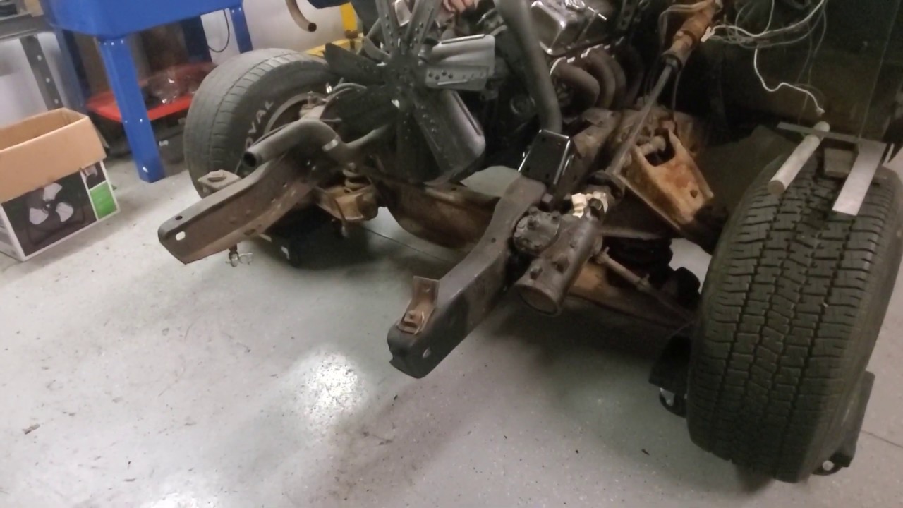 Episode 3: Straightening frame damage and core support mounting - YouTube