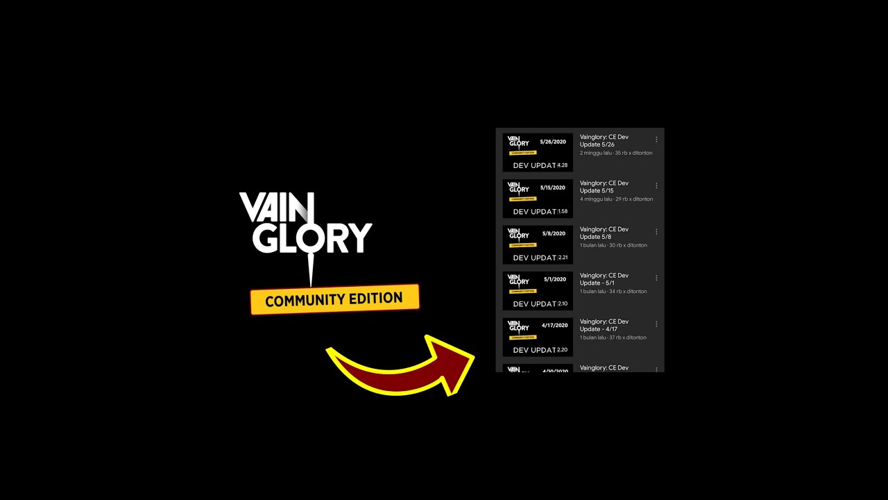 VAINGLORY AKAN BERJAYA LAGI?!! | VAINGLORY 1B CLIENT COMMUNITY EDITION