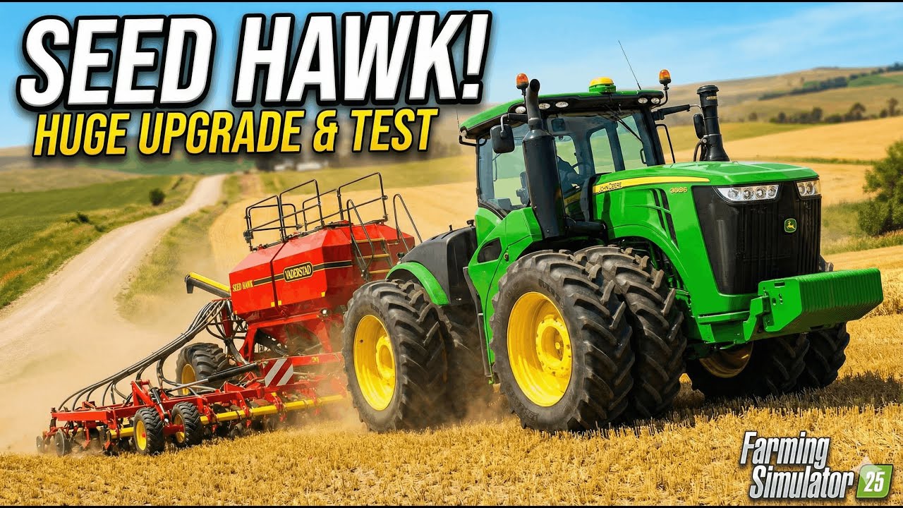FS25: Seed Hawk Setup for Big fields (E20)