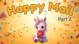 HAPPY MAIL- PART 2 #happymail #friendmail #craftitems #ephemera #papercrafts #embellishments 
