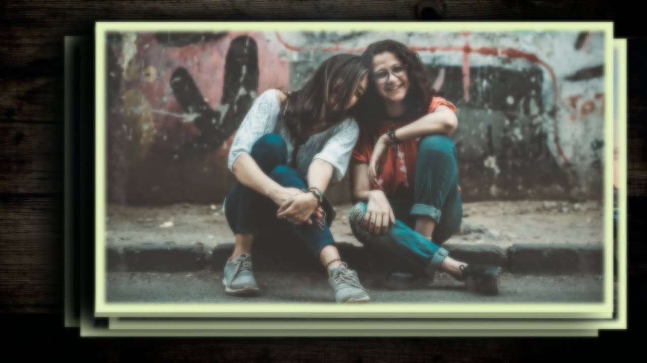 Simple Photoslide Template - Slideshow effects - Made with Filmora