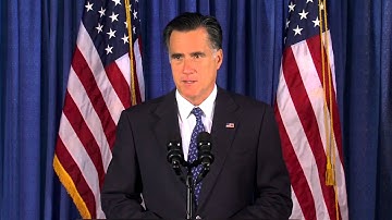 Mitt Romney Issues Statement on Libya Violence