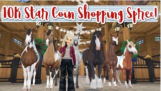 10K Star Coin SHOPPING SPREE!! // Star Stable