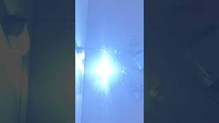 Testing my fire alarm strobe for the first time on 12VDC