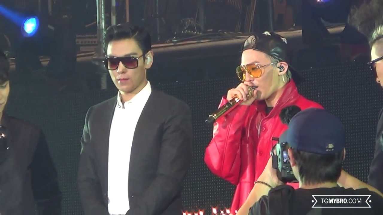 [MYBRO]130901 GD OOAK THE FINAL 멘트2(GTOP)
