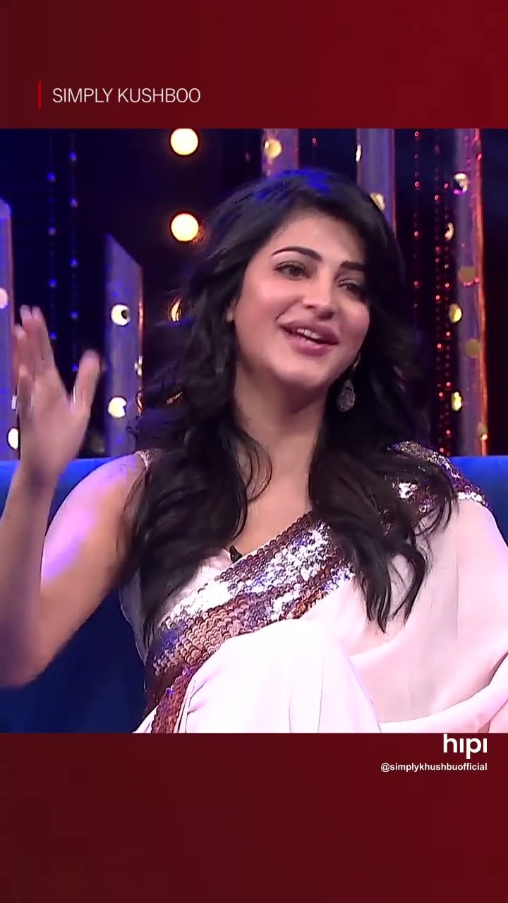 Last question @ShrutiHaasan