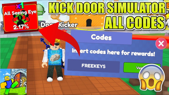 Kick Door Simulator Codes August 2023