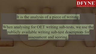 OET WRITING EVALUATION - Live Evaluation of a writing task! DOETEL2 #oet #oetcoaching #oet_exam
