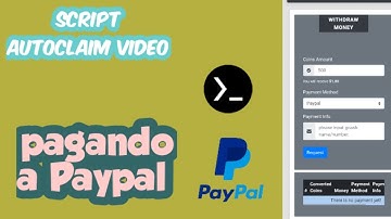 🤑Página web Pagando a PayPal🔥/script autoclaim via termux/🔥Gana dinero a PayPal
