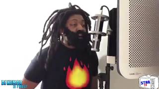 Majahhype,Luciano ft. Buju Banton & Beres Hammond Freestyle In Studio 2019
