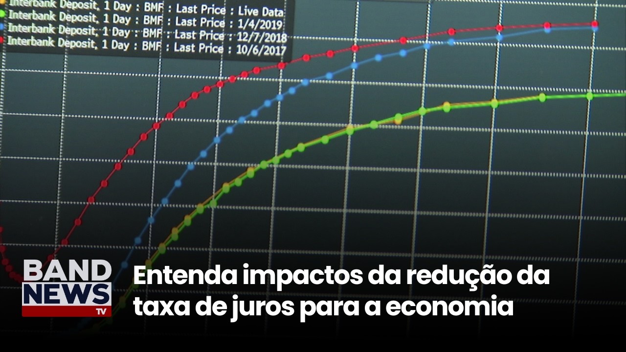 Entenda impactos da redução da taxa de juros para a economia | BandNewsTV