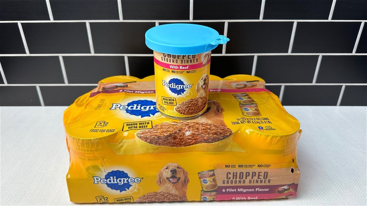 Pedigree Chopped Ground Dinner Canned Wet Dog Food