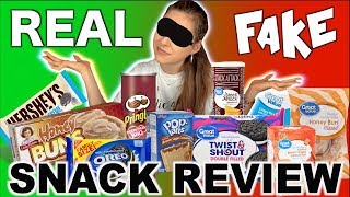 FAKE vs. REAL | Are Brands WORTH the MONEY? | SNACK REVIEW