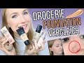 RIESEN DROGERIE FOUNDATION REVIEW - 7 Makeup's im Test - TheBeauty2go