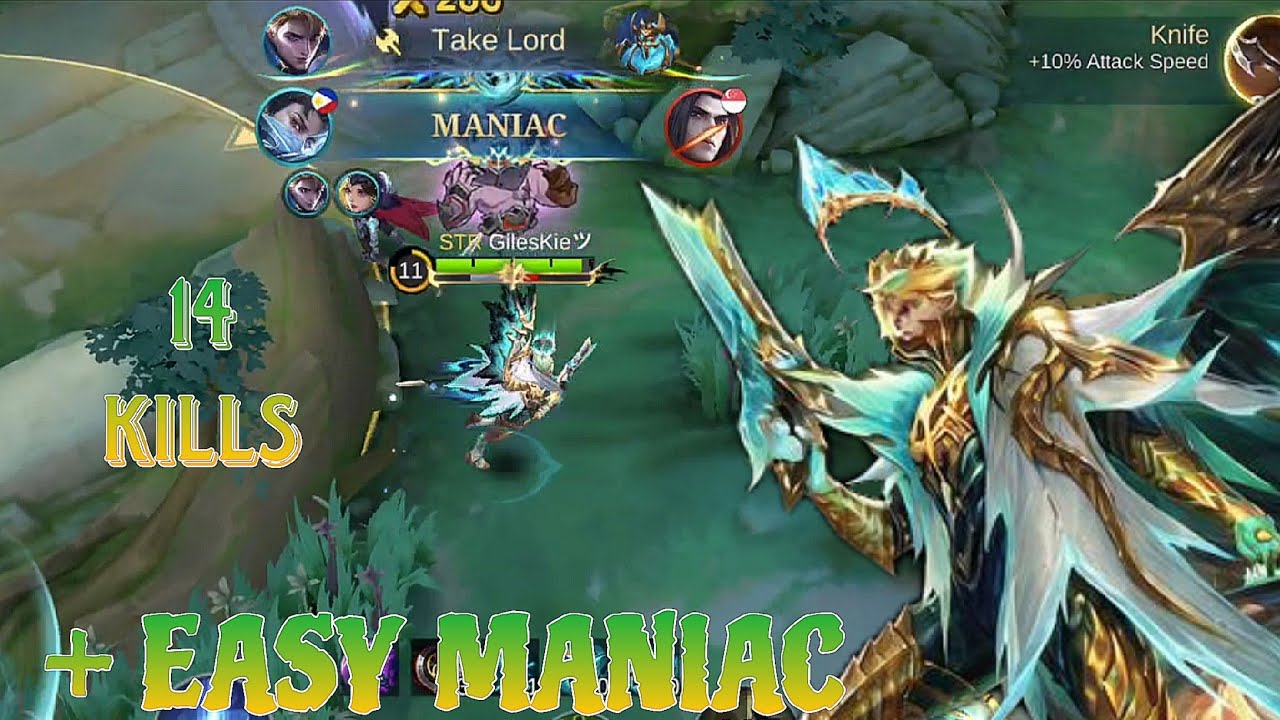 14 Kills + EASY MANIAC!! Cosmic Finality Granger Prime Skin!!! - Mobile Legends Bang Bang