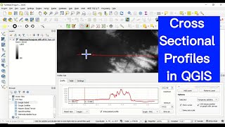 Extracting Cross Sectional Profiles using QGIS