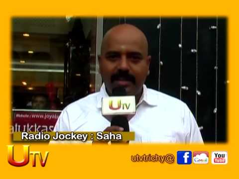 Trichy Utv promo RJ Saha