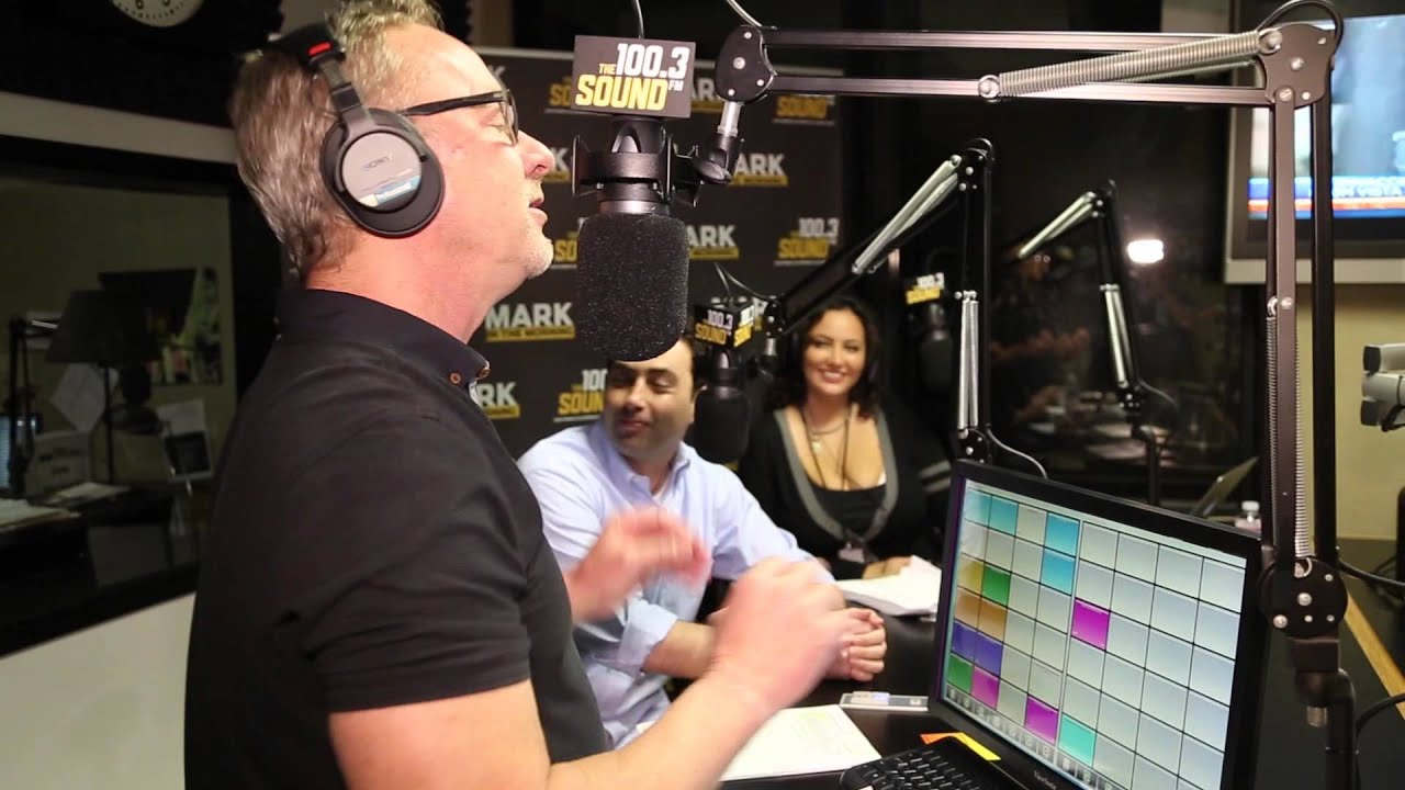 Mark's first Words on 100.3 FM The Sound