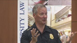 Milwaukee police chief talks gun control
