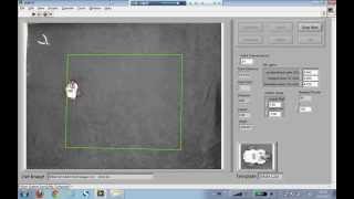 Robot Navigation Vision System(RoboNaVi): Square Trajectory Tracking