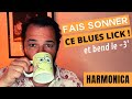 Joue ce blues lick  lharmonica  travail sur le bend du 3