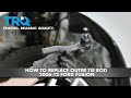 How To Replace Outer Tie Rod 2006-12 Ford Fusion
